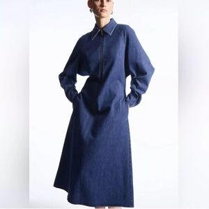 COS Denim Midi Dress